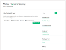 Tablet Screenshot of millerflama.com